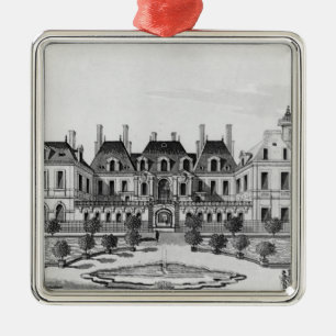 View of the Soissons Hotel in Paris Metal Ornament