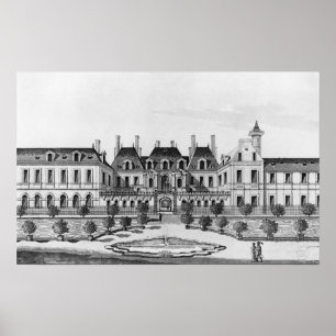 View of the Soissons Hotel in Paris Poster