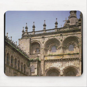 View of the south transept portal begun c.1100 mouse pad