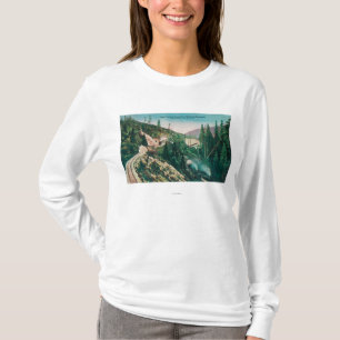 View of the Southern Pacific Railroad Loop Tunne T-Shirt