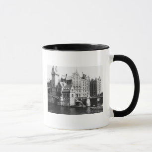View of the Speicherstadt  Hamburg, c.1910 Mug