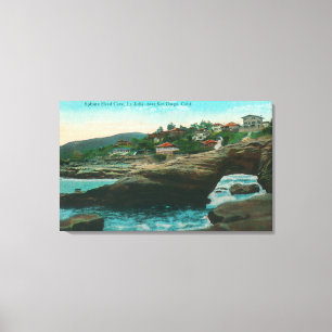 View of the Sphinx Head CaveLa Jolla, CA Canvas Print