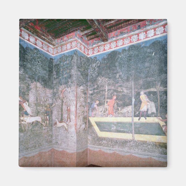 View of the Stag Room, 1343 Magnet (Front)