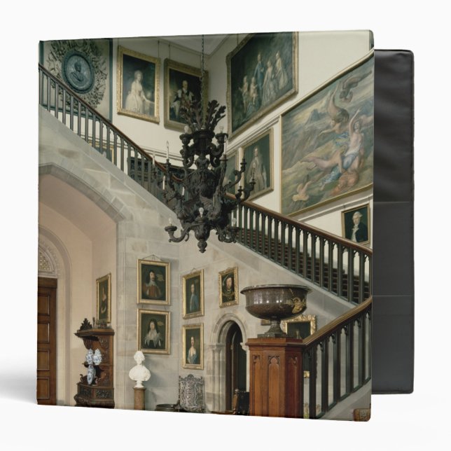 View of the Staircase Hall, 1812-15 Binder (Front/Inside)