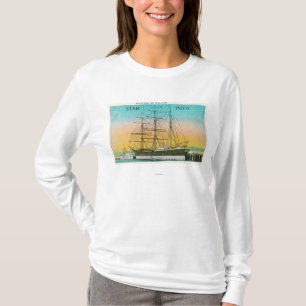 View of the Star of India Boat Docked T-Shirt