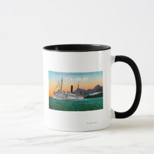 View of the Steamer Jefferson Mug