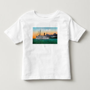 View of the Steamer Jefferson Toddler T-shirt