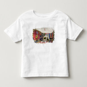 View of the tented room and ivory carved throne, i toddler t-shirt