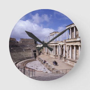 View of the theatre, begun 24 BC (photo) 5 Round Clock