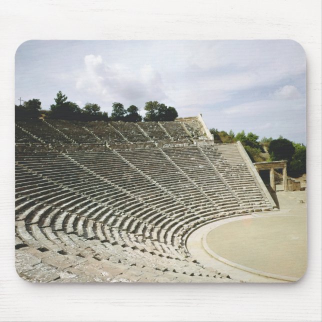 View of the theatre, c.360 BC Mouse Pad (Front)