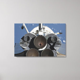 View of the three main engines canvas print