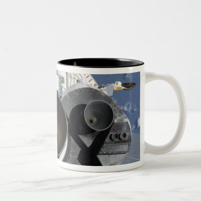 View of the three main engines Two-Tone coffee mug (Right)