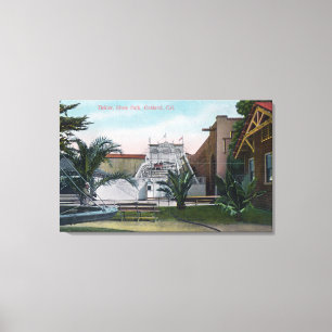 View of the Tickler Ride at Idora Park Canvas Print