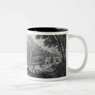 View of the torrent known as La Sanguese Two-Tone Coffee Mug