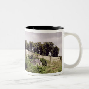 View of the Tour de Talbot and keep of the Two-Tone Coffee Mug