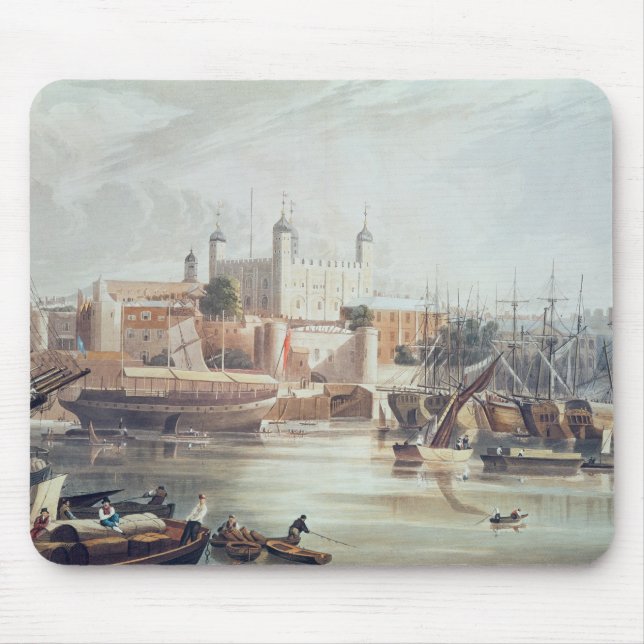 View of the Tower of London Mouse Pad (Front)