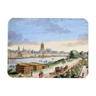 View of the Town of Frankfurt, facing south (print Magnet
