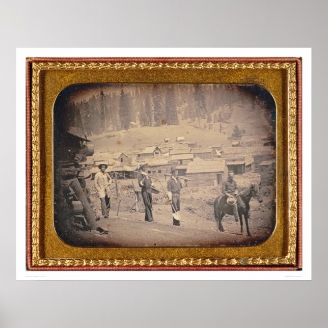 View of the town of Volcano, California (40214) Poster (Front)