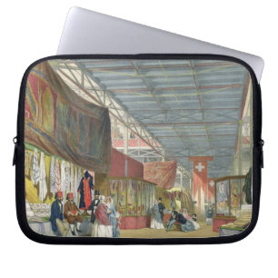 View of the Tunisian stand, at the Great Exhibitio Laptop Sleeve