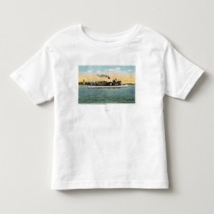View of the US Mail Boat Uncle Sam Toddler T-shirt