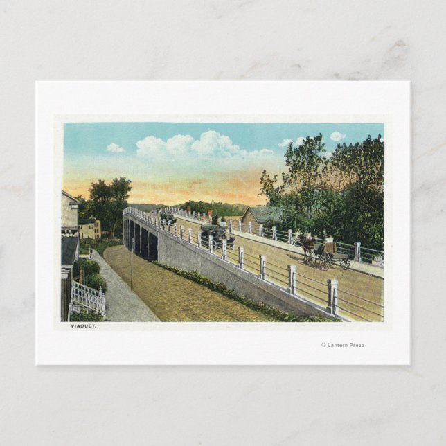 View of the Viaduct Postcard (Front)