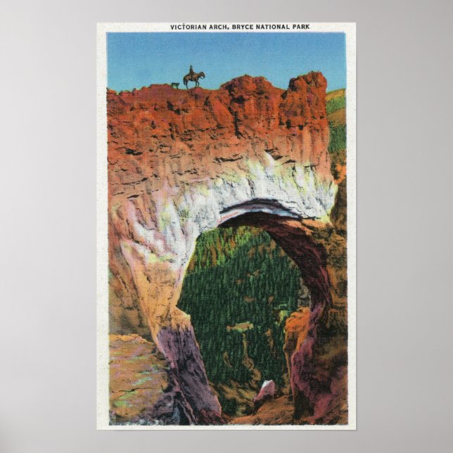 View of the Victorian Arch Poster (Front)