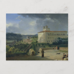 View of the Villa Medici, Rome, 1813 Postcard