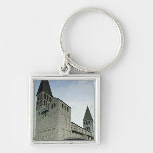 View of the west facade, 10th-11th century keychain