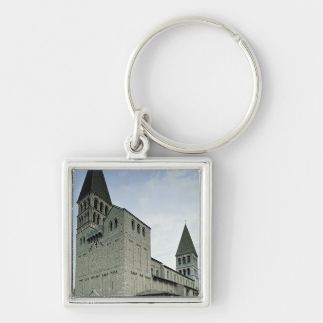 View of the west facade, 10th-11th century keychain (Front)