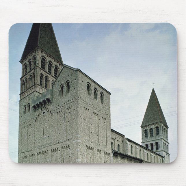 View of the west facade, 10th-11th century mouse pad (Front)