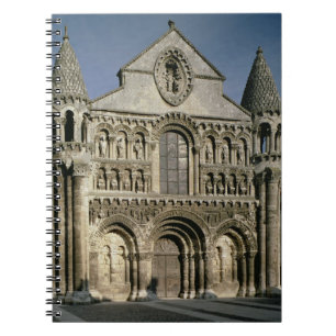 View of the West Front (photo) Notebook