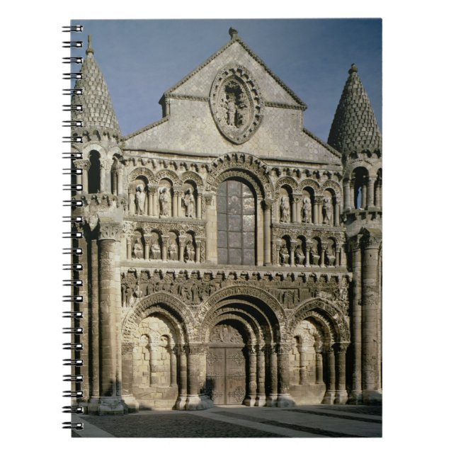 View of the West Front (photo) Notebook (Front)