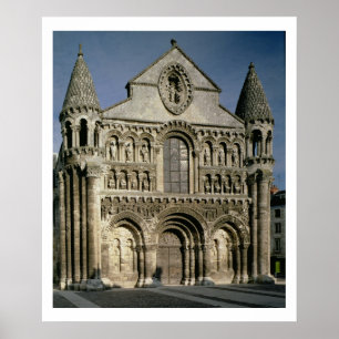 View of the West Front (photo) Poster