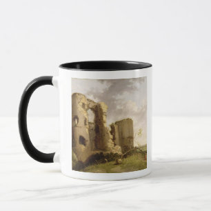 View of the West Gate of Pevensey Castle, Sussex, Mug