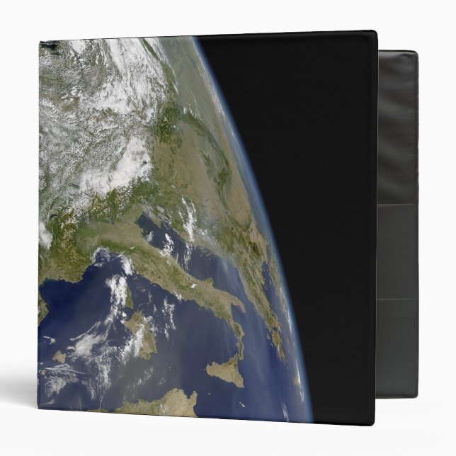 View of the western Mediterranean Binder (Front/Inside)