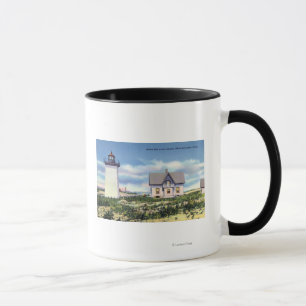 View of the Wood End Lighthouse Mug