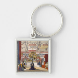View of the Zollyverein Musical Instruments stand Keychain