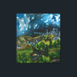 View of Toledo by El Greco (1599) Canvas Print<br><div class="desc">Artist	
El Greco  (1541–1614) 
Title	
View of Toledo
Object type	painting
Genre	landscape art
Date	between circa 1598 and circa 1599
Medium	oil on canvas
Collection	
Metropolitan Museum of Art</div>