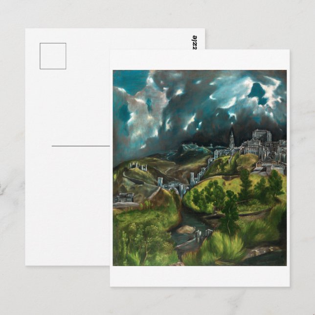 View of Toledo | El Greco | Postcard (Front/Back)
