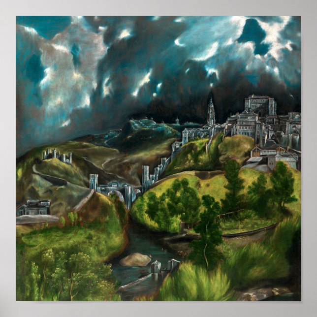 View of Toledo | El Greco | Poster (Front)