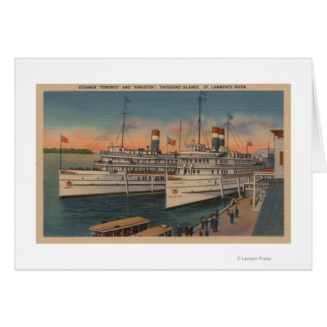 View of Toronto & Kingston on St. Lawrence River (Front Horizontal)