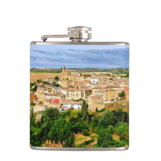 View of Torres del Rio Hip Flask