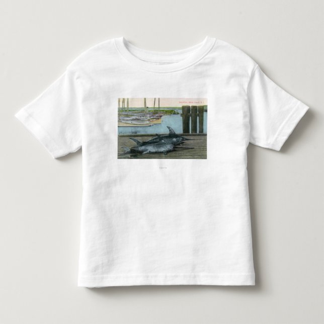 View of Two Swordfish Toddler T-shirt (Front)