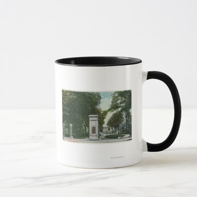 View of Union College Memorial Gate Mug (Right)