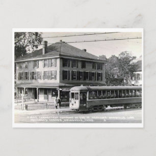 View of Unionville, Connecticut Vintage Postcard