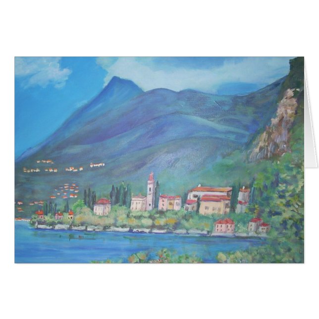 View of Varenna Card (Front Horizontal)
