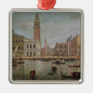 View of Venice, 1719 Metal Ornament