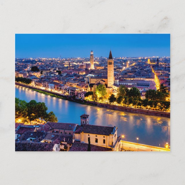 View of Verona Postcard (Front)