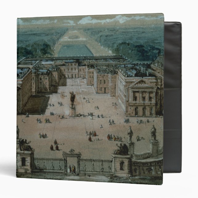 View of Versailles Binder (Front/Inside)