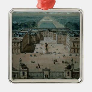 View of Versailles Metal Ornament
